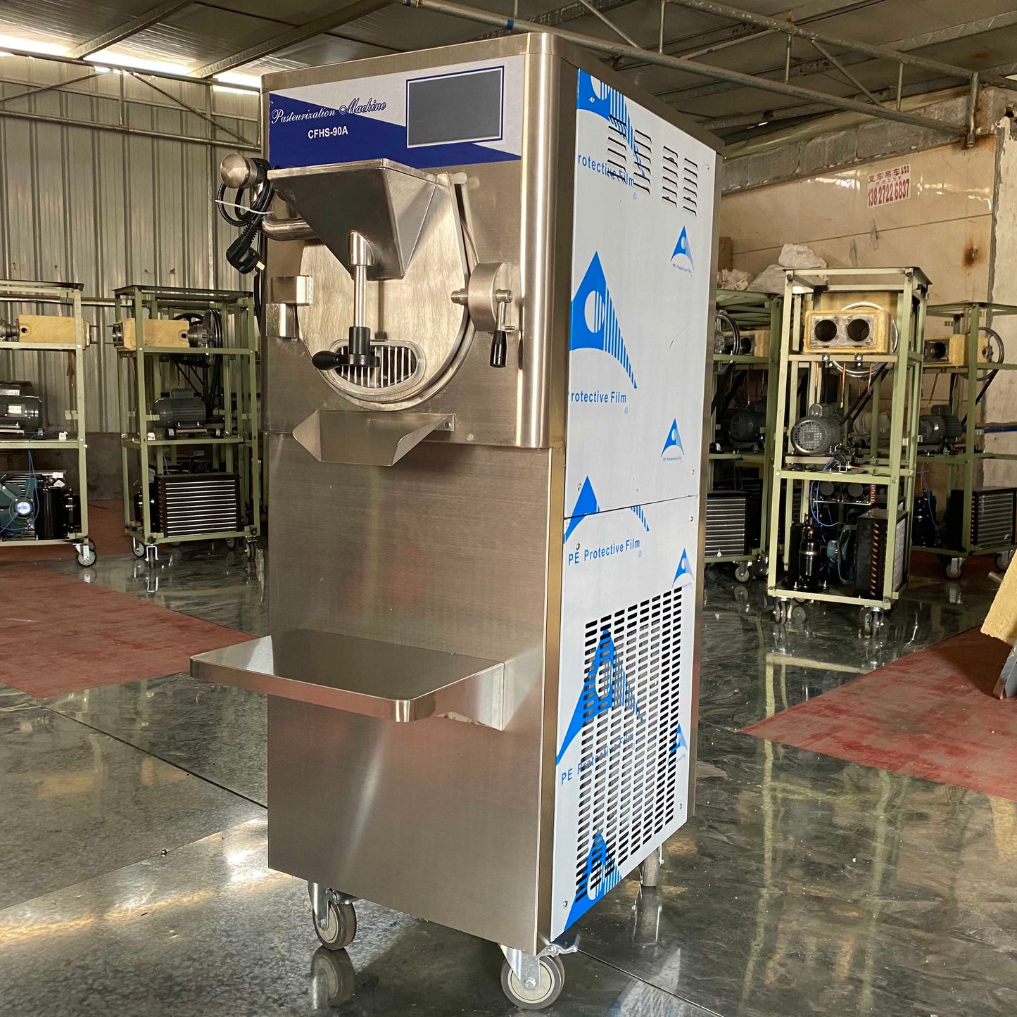 CFHS90A Pasteurization Ice Cream Machine/Ice Cream Machine/Hard Ice Cream Machine CFR BY SEA