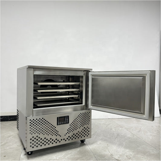 4 Trays One Door Blast Chiller Freezer Shock Freezer -45 Degree Blast Chiller EXW factory price
