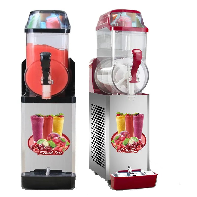MK-SM112 Commercial Single Tank Frozen Drink Slush Making Machine Miken Factory Catering Machine Kitchen Equipmen CFR BY SEA