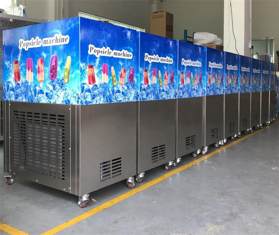 CY80-2 Hot Sale Stainless Steel Ice Popsicle Machine 2 Moulds 6000pcs/day EXW factory price