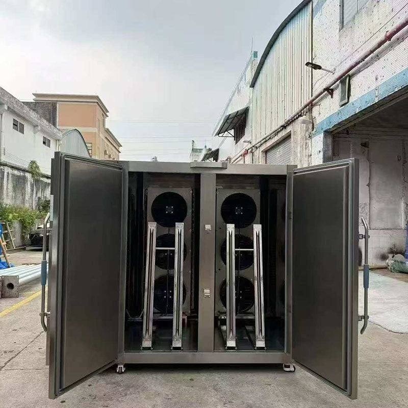 -45 ℃ 1400 L Special Manufacture Air Cooling System Fast Freeze Blast Chiller Freezer Machine