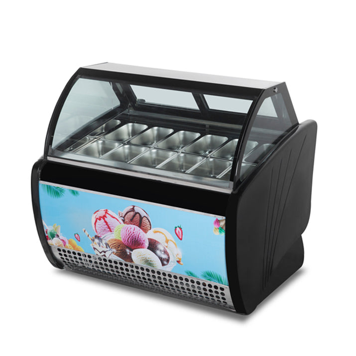 Gelato / Ice Popsicle Showcase
