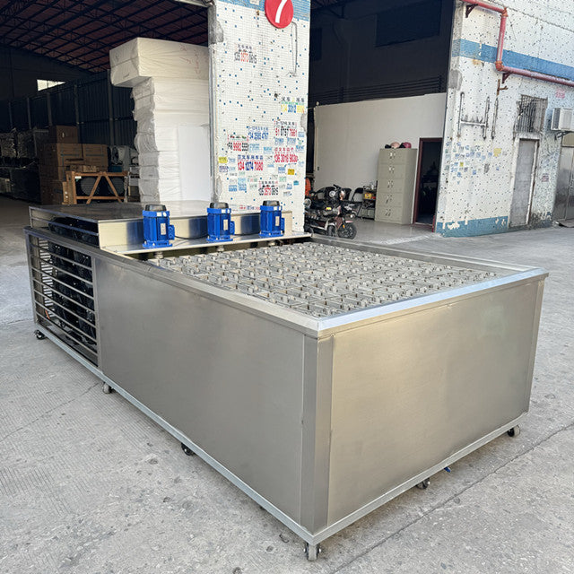 5 T /24 Capacity 70 Pcs Once Air Cooling Brick Ice Maker Price for Africa Market Industrial Block Ice Making Machine