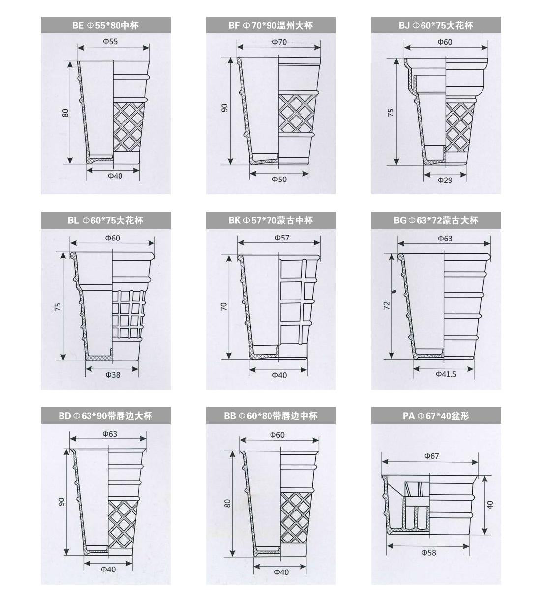 DST-24C 24 heads ice cream cone maker