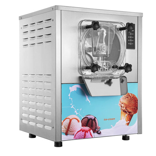 YKF-116 Tabletop 16-20L/h hard ice cream maker gelato equipment hard ice cream machine CFR BY SEA