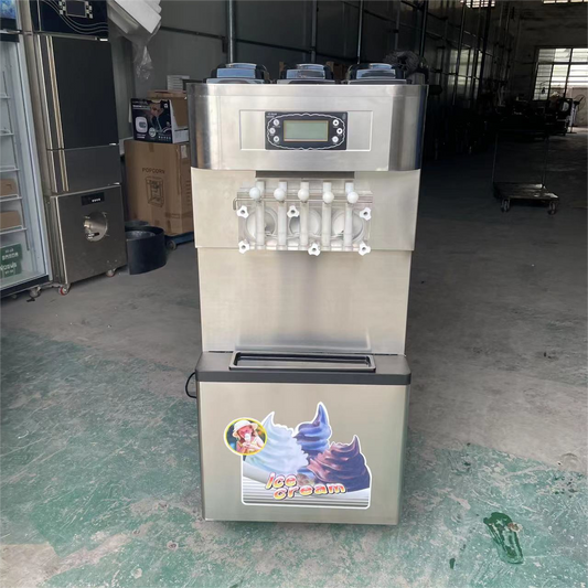 BQL-F58 CE approved 5 flavors commercial soft ice cream machine mixed soft ice cream machine for sale CFR BY SEA