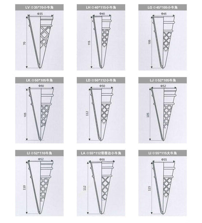 DST-24C 24 heads ice cream cone maker