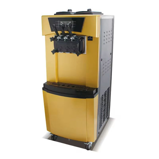 YKF-9228 Commercial 22-30L/H  Soft Ice Cream Machine Standing Ice Cream Maker CFR BY SEA