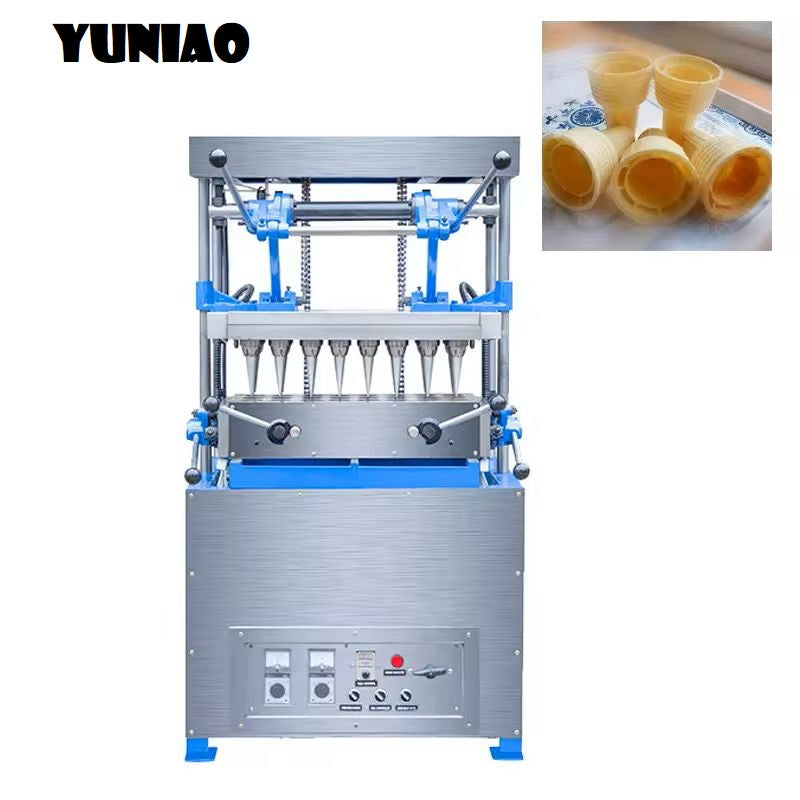 DST-24C wafer 24 heads ice cream cone maker semi automatic ice cream cone maker machine CFR BY SEA