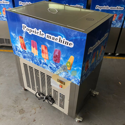 CY80-2 Hot Sale Stainless Steel Ice Popsicle Machine 2 Moulds 6000pcs/day  EXW factory price