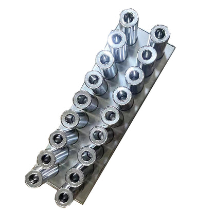 Ready In‑Stock 26 Cavities Brazilian Popsicle Mold Ice Cream Pop Mould