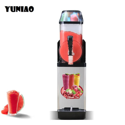 MK-SM112 Commercial Single Tank Frozen Drink Slush Making Machine Miken Factory Catering Machine Kitchen Equipmen CFR BY SEA