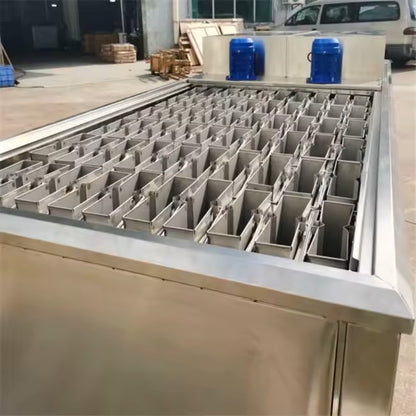 BZJ-5  Factory Direct Commercial 5 Tons Ice Block Making Machine Freezer For Fish 5000kg per day EXW PRICE