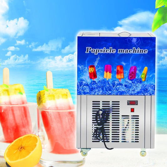 Commercial Stainless Steel Popsicle Making Machine Air Cooling Imported Compressor High 3000pcs/day