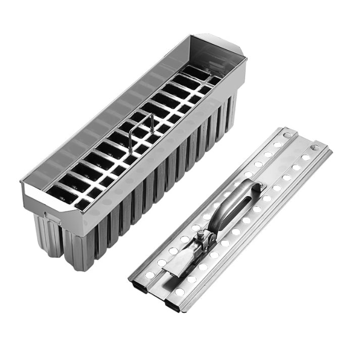 Ready In‑Stock 26 Cavities Brazilian Popsicle Mold Ice Cream Pop Mould