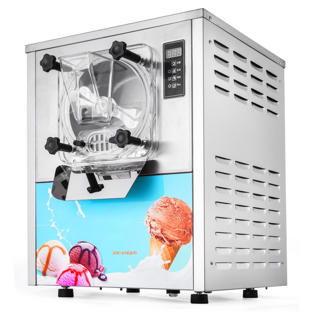 YKF-116 Tabletop 16-20L/h hard ice cream maker gelato equipment hard ice cream machine CFR BY SEA