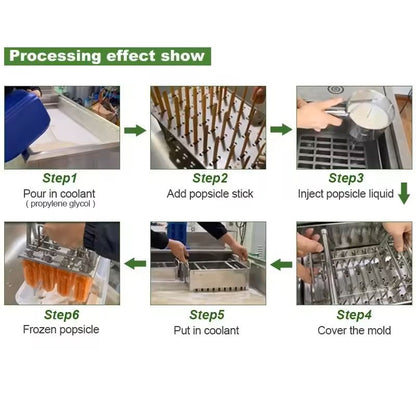 CY320-8 Eight Molds 26000pcs/day Commercial Automatic Fruit Lollipop Stick South Africa EXW FACTORY PRICE