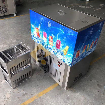 CY80-2 Hot Sale Stainless Steel Ice Popsicle Machine 2 Moulds 6000pcs/day  EXW factory price