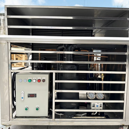 BZJ-5  Factory Direct Commercial 5 Tons Ice Block Making Machine Freezer For Fish 5000kg per day EXW PRICE