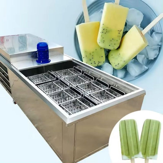 CY320-8 Eight Molds 26000pcs/day Commercial Automatic Fruit Lollipop Stick South Africa Used Small Ice Cream Lolly Popsicle Make Machine for Sale CFR BY SEA