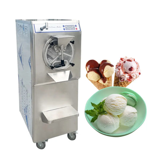 S18 Ice cream Standing 28-35L/H Floor Hard Instant Manual Machinery Ice Cream Maker CFR BY SEA