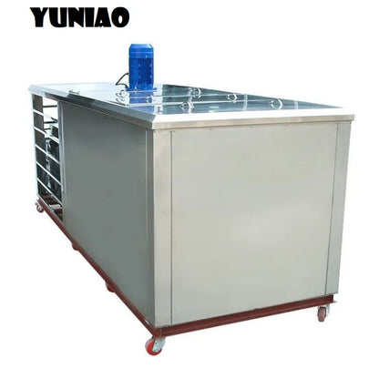 Big Industrial Ice Block Cube Making Machine 2 T Per Day Capacity  35 Moulds 10 KG Huge Ice Maker Machine