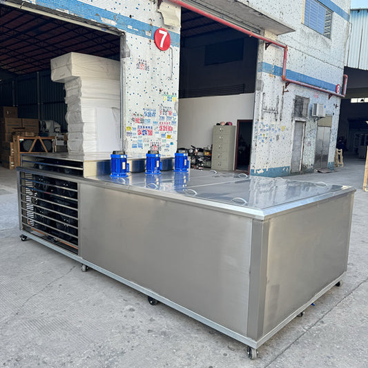 5 T /24 Capacity 70 Pcs Once Air Cooling Brick Ice Maker Price for Africa Market Industrial Block Ice Making Machine
