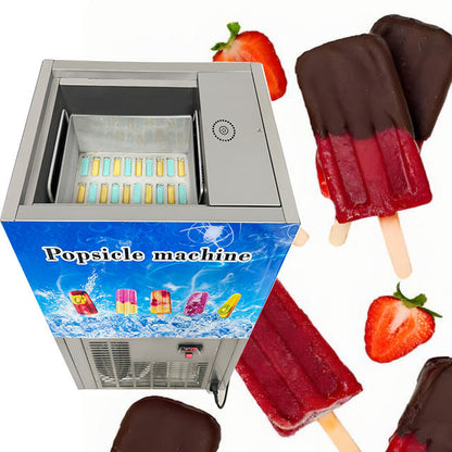 Stainless Steel 1 Mould Commercial Popsicle Machine Ice Lolly Making Machine