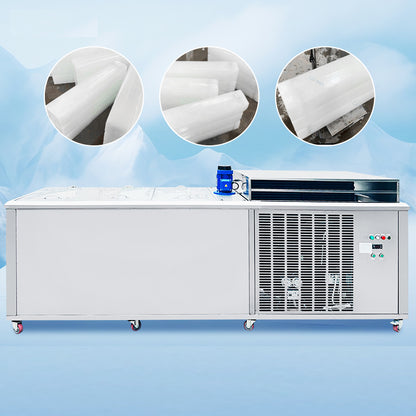 Big Industrial Ice Block Cube Making Machine 2 T Per Day Capacity  35 Moulds 10 KG Huge Ice Maker Machine