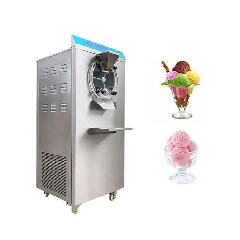 CY-N45 Acrylic use 38-45L/H 2800W  operting plate ice cream gelato combined machine italian gelato hard ice cream gelato machine CFR BY SEA