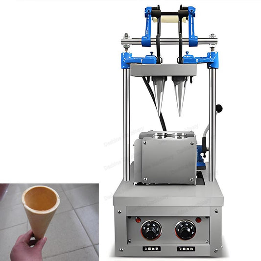 DST-2 Two Moulds Waffle Cup Maker Machine