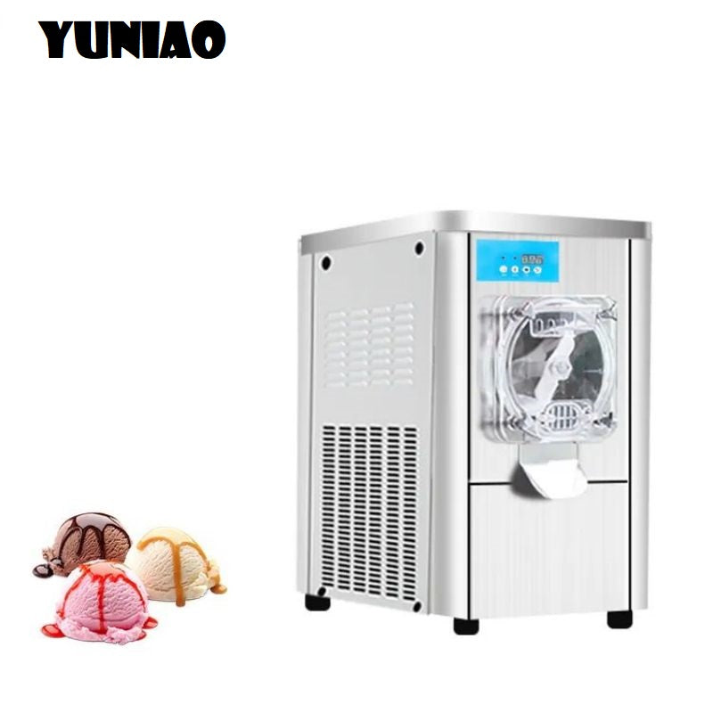 GQ-H16T Table Top 16L/H Hard Ice Cream Making Machine Commercial Ice Cream Maker Ice Cream Table Freezer CFR BY SEA