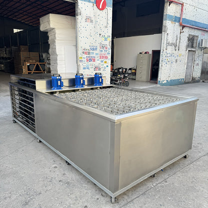 5 T /24 Capacity 70 Pcs Once Air Cooling Brick Ice Maker Price for Africa Market Industrial Block Ice Making Machine