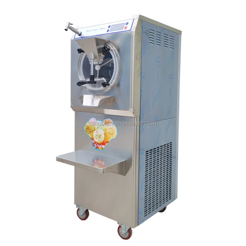 S18 Ice cream Standing 28-35L/H Floor Hard Instant Manual Machinery Ice Cream Maker CFR BY SEA