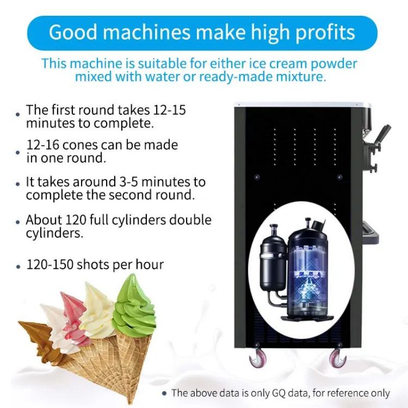 MK-25C Commercial Black Color Restaurant Stainless Steel Color Optional Provided Ice Cream Cone Making Machine CFR BY SEA