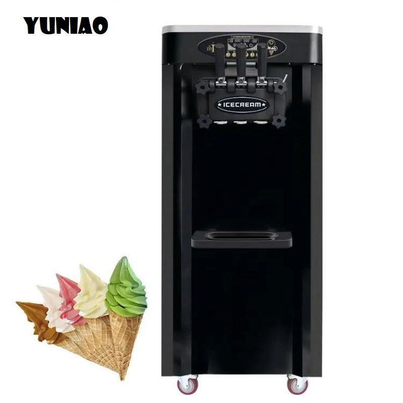 MK-25C Commercial Black Color Restaurant Stainless Steel Color Optional Provided Ice Cream Cone Making Machine CFR BY SEA