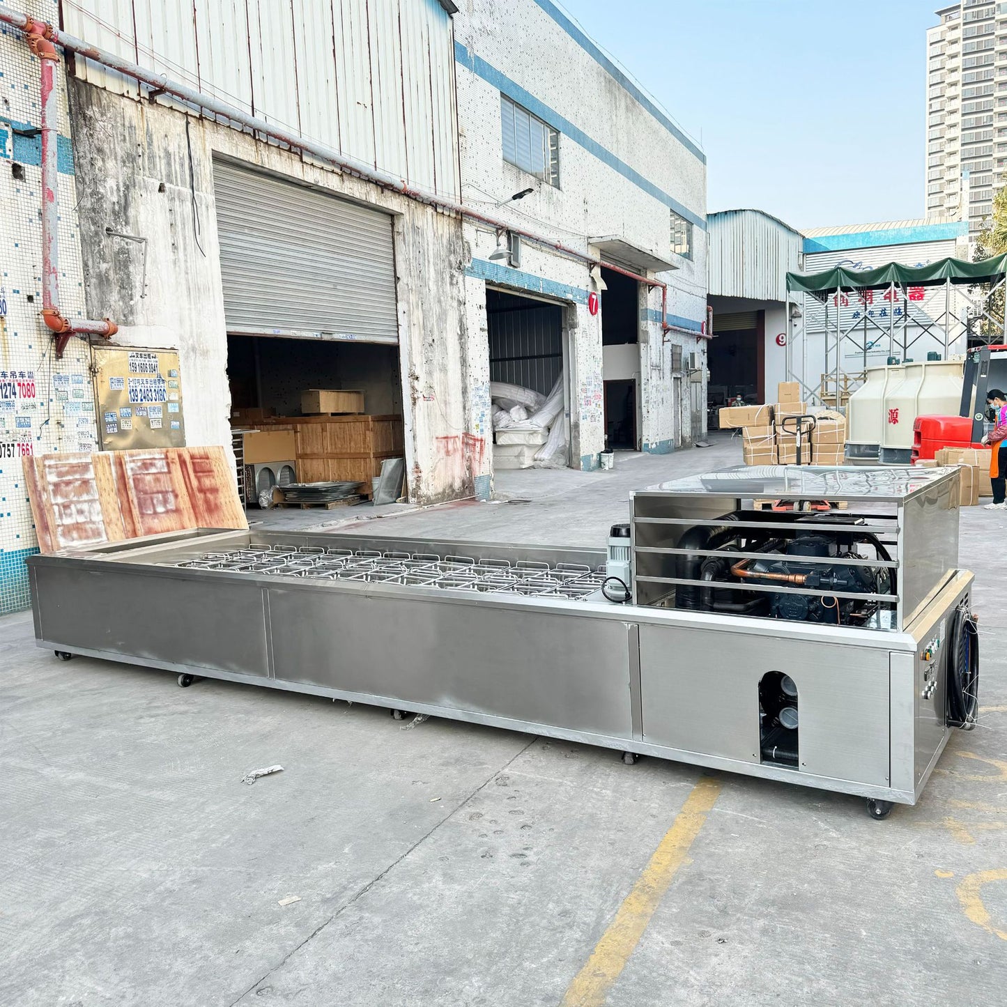 YN1560-39 Commercial 39 Molds Ice lolly fully automatic  popsicle maker ice lolly machine EXW factory price