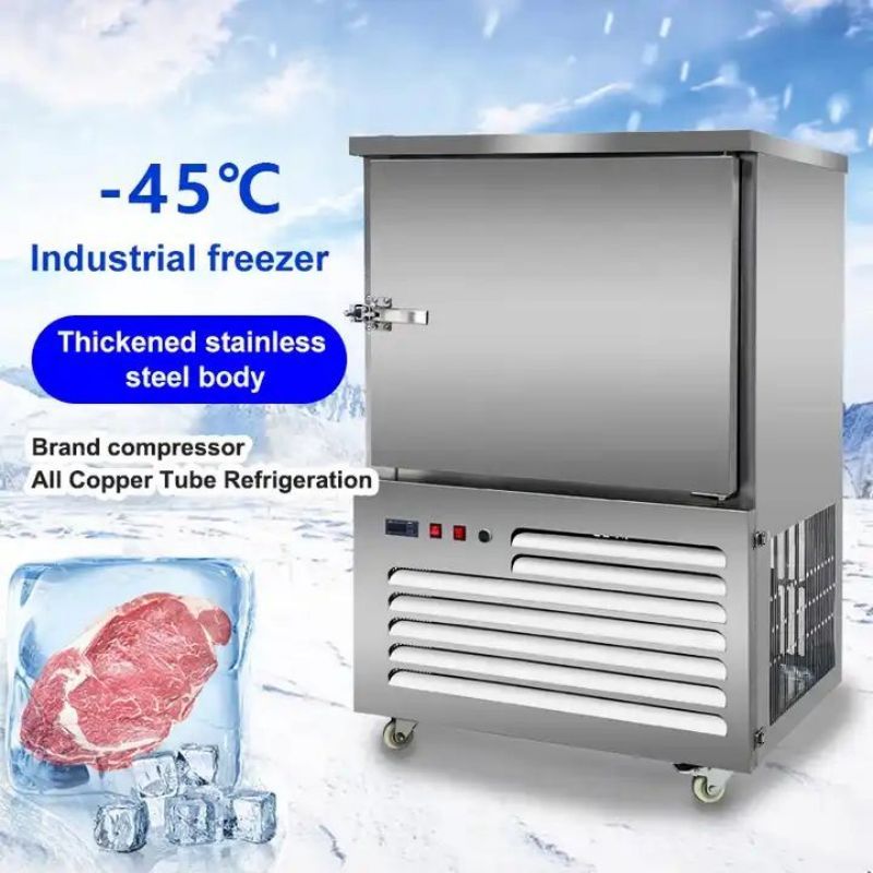 SD-178L Seafood Cryogenic  -45 Degrees Celsius Blast Freezer 178L 4-6 layers Quick Freezing Machine CFR BY SEA