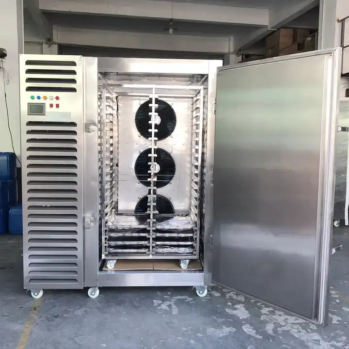 SD-1100L large fish low degree -45 degree 15*2 trays big mobile shock blast freezer for sale CFR BY SEA