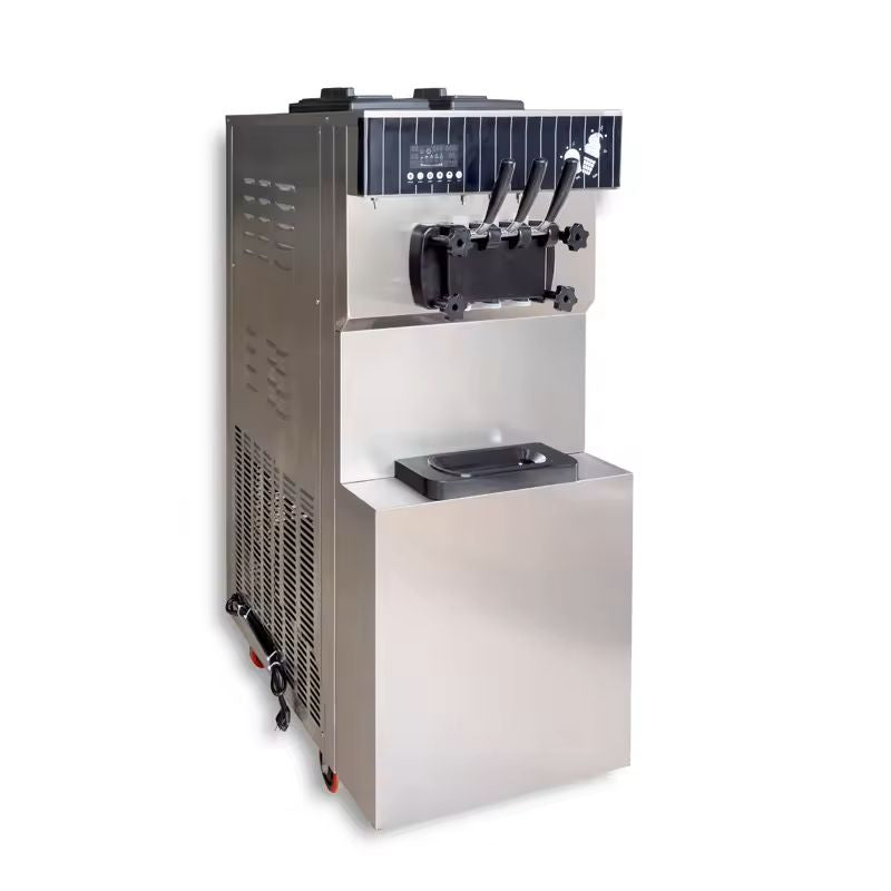 XY-25F 22-25L/H Machine a creme glacee commerciale de bureau 3 saveurs with CE certificate maquina de helado CFR BY SEA