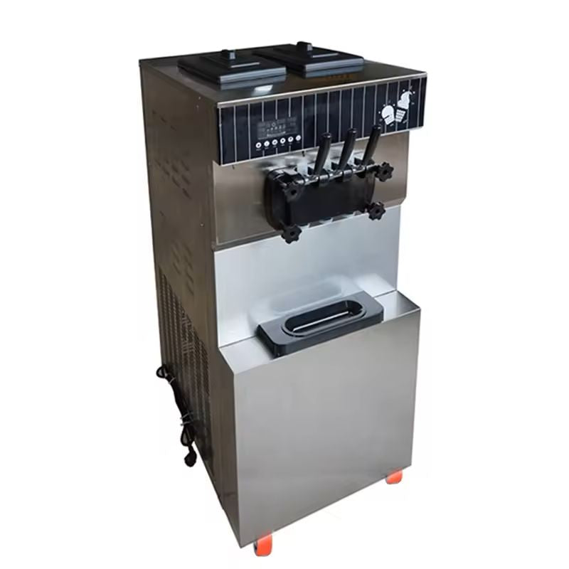 XY-25F 22-25L/H Machine a creme glacee commerciale de bureau 3 saveurs with CE certificate maquina de helado CFR BY SEA