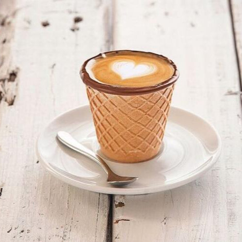 Commercial ice cream cone wafer making machine small edible coffee cup maker 3 heads CFR BY SEA